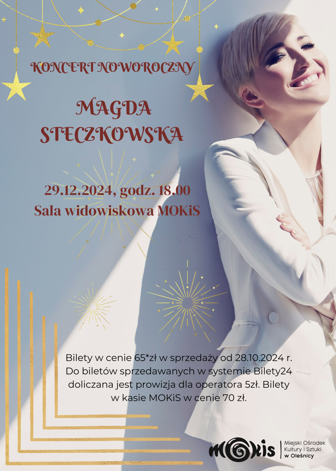 plakat na koncert Magdy Steczkowskiej